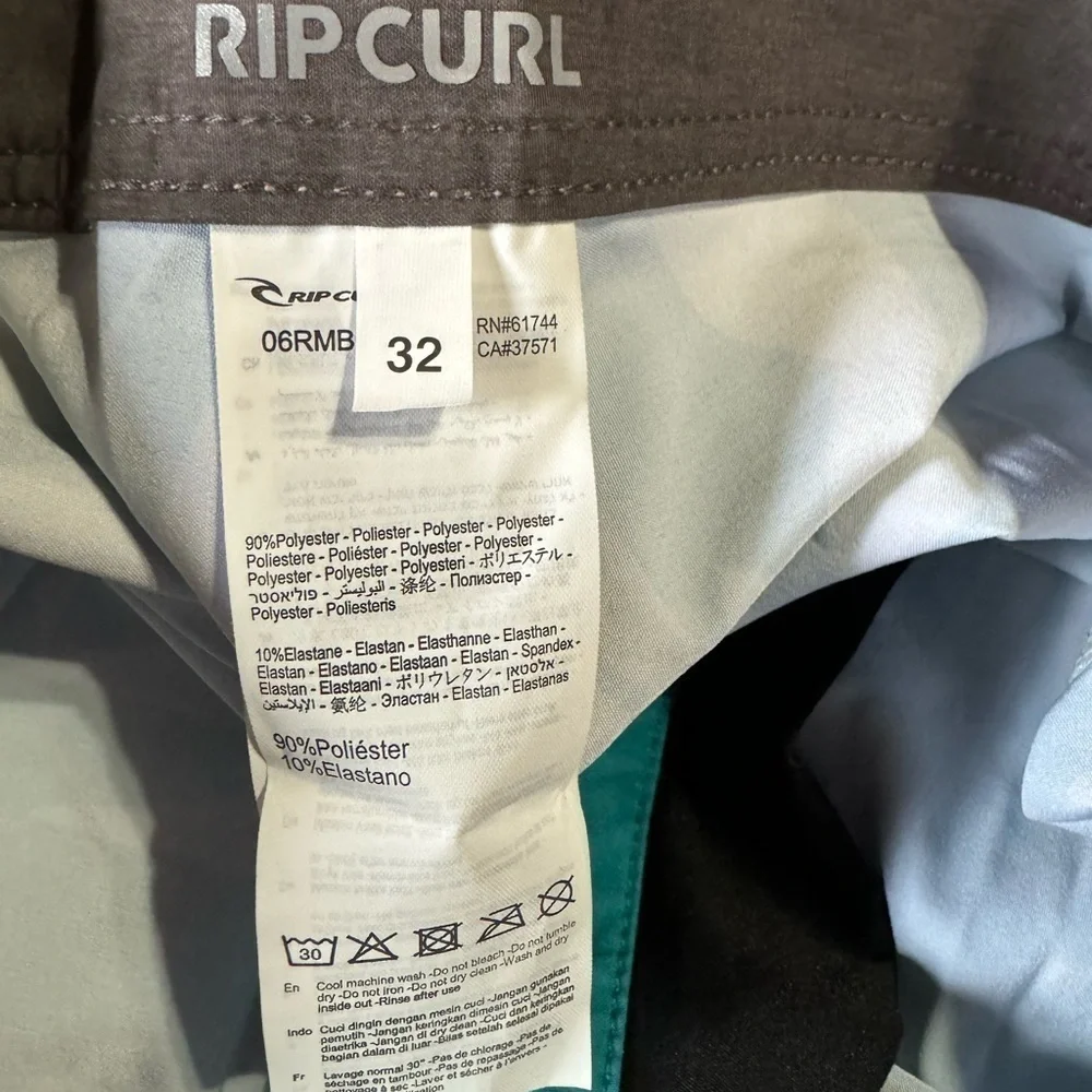 Rip Curl Barrel Killa Tropical Floral Print‎ Board Shorts Men’s Size 32 NWT